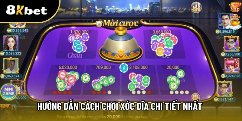 Cách chơi xóc đĩa online