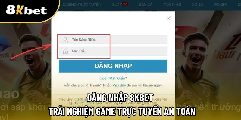 Đăng nhập 8KBET