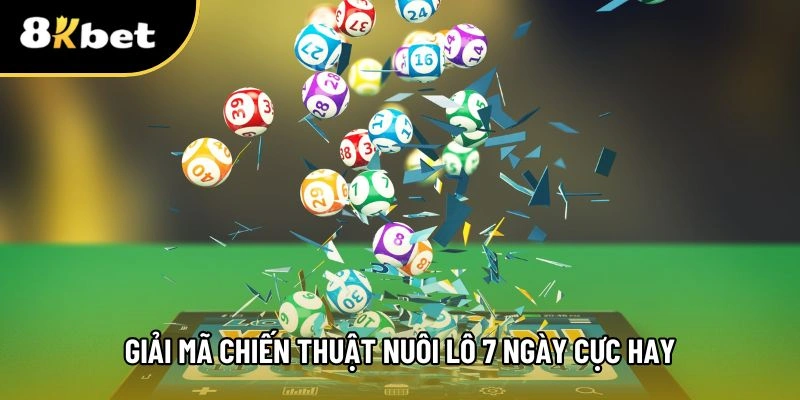 Khám phá bí mật chiến thuật nuôi lô 7 ngày