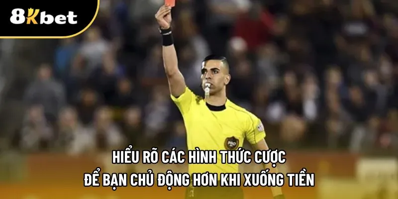 Các hình thức cược trong kèo thẻ phạt